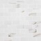 Msi Aria Bianco 2 In. X 4 In. Polished Porcelain Mesh-Mounted Mosaic Tile, 8PK ZOR-PT-0385 - alternate 1